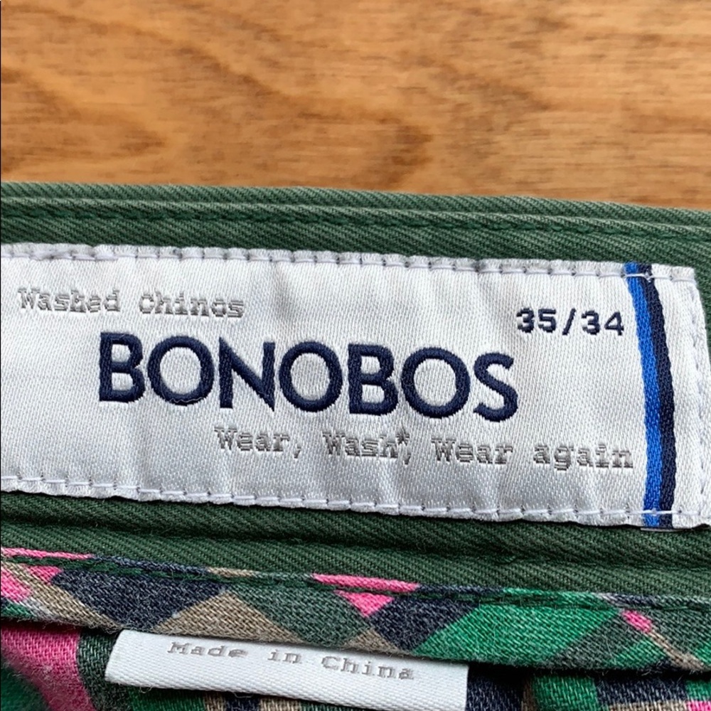 Bonobos washed chinos